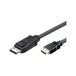 GoodConnections Cable DisplayPort a HDMI 1.4b 5m Macho-Macho Negro - DP1.2 a HDMI