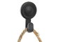DKD Home Decor Set de 3 Espejos de Corazón Negro