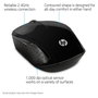 HP Wireless Mouse 200 Negro