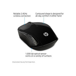 HP Wireless Mouse 200 Negro
