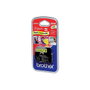 Brother M-K621BZ Cinta de 9 mm Negro sobre Amarillo, 8 m, No Laminada