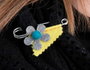 Innspiro Aguja broche metálica plateada 63x15,5mm (2 unidades) inevitable