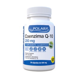 Polaris Coenzima Q10 200 mg, 30 Cápsulas