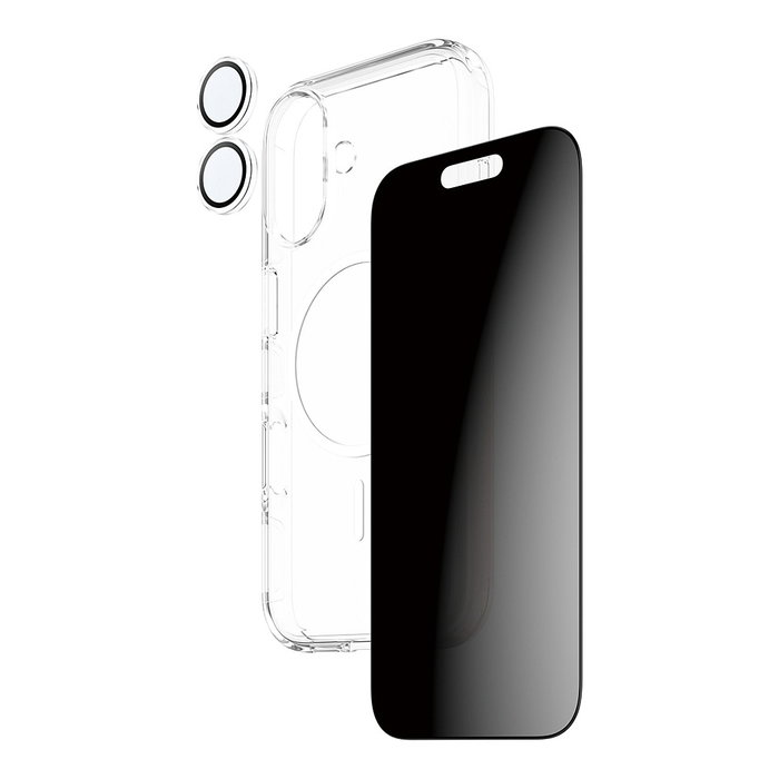 PanzerGlass CARE by 3-in-1 Flagship Privacy Bundle para iPhone 17