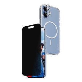 PanzerGlass CARE by 3-in-1 Flagship Privacy Bundle para iPhone 17