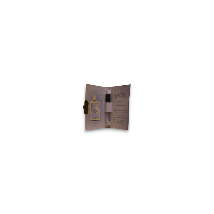 Evoke, Agua de perfume, Para hombres, 1.5 ml Frasco