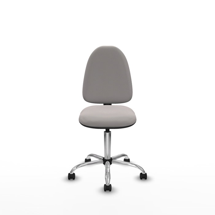 PIQUERAS Y CRESPO Silla de oficina Aýna Blanca con mecanismo de doble maneta PIQUERAS Y CRESPO Silla de oficina Aýna Blanca con mecanismo de doble maneta