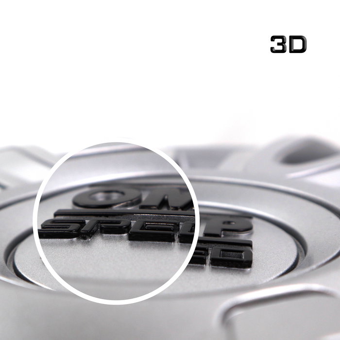 Omp OMPS07011602 Juego 4 Tapacubos Magnum 16 Pulgadas ABS Plata Resistente Antioxidante Instalación Fácil Omp OMPS07011602 Juego 4 Tapacubos Magnum 16 Pulgadas ABS Plata Resistente Antioxidante Instalación Fácil