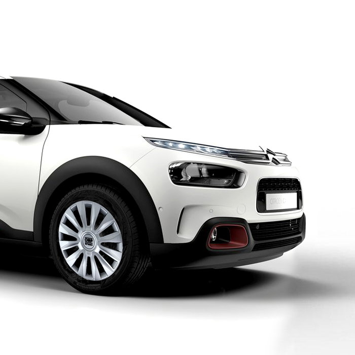 Omp OMPS07011602 Juego 4 Tapacubos Magnum 16 Pulgadas ABS Plata Resistente Antioxidante Instalación Fácil Omp OMPS07011602 Juego 4 Tapacubos Magnum 16 Pulgadas ABS Plata Resistente Antioxidante Instalación Fácil