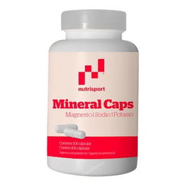 NUTRISPORT Mineralcaps 106 Cápsulas Recuperación Electrolitos Deportistas