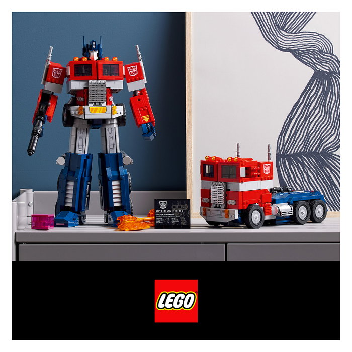 LEGO Icons Transformers Optimus Prime 10302