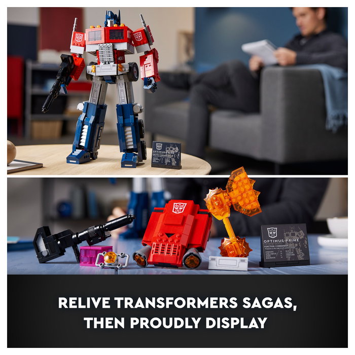 LEGO Icons Transformers Optimus Prime 10302