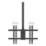 Tooq Soporte de Techo para 2 Pantallas 43-86 pulgadas XL Negro