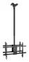 Tooq Soporte de Techo para 2 Pantallas 43-86 pulgadas XL Negro