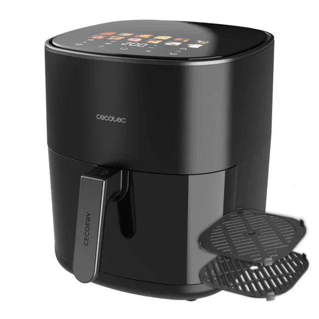 Cecotec Cecofry&Grill Duoheat 6500 Freidora de aire 6,5 L Negro