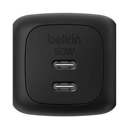 Cargador de Pared Belkin WCH019KQBK Negro 50 W