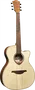 LAG Guitarra Acústica Auditorium Cutaway Tramontane 70 A/E Natural Electroacústica Tapa Maciza de Abeto Engelmann
