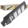 BX3 LIGHT Farola LED Solar 60W 6000K con Sensor, IP65, 50000 Horas de Vida, Autónoma para Exterior, Referencia BX3-SLABS60W-CW
