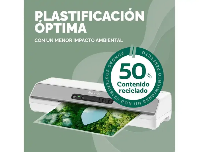 Fellowes Fundas de Plastificar A4 Brillo 80 Micras Pack 100 Unidades