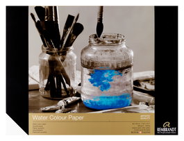 Rembrandt Papel de acuarela 30 x 40 cm, 300 g, 20 hojas