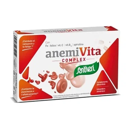 Santiveri Anemivita Complex 40 cápsulas