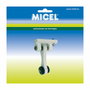 Micel Polea para pérgola corredera modelo tld21 de nylon blanco