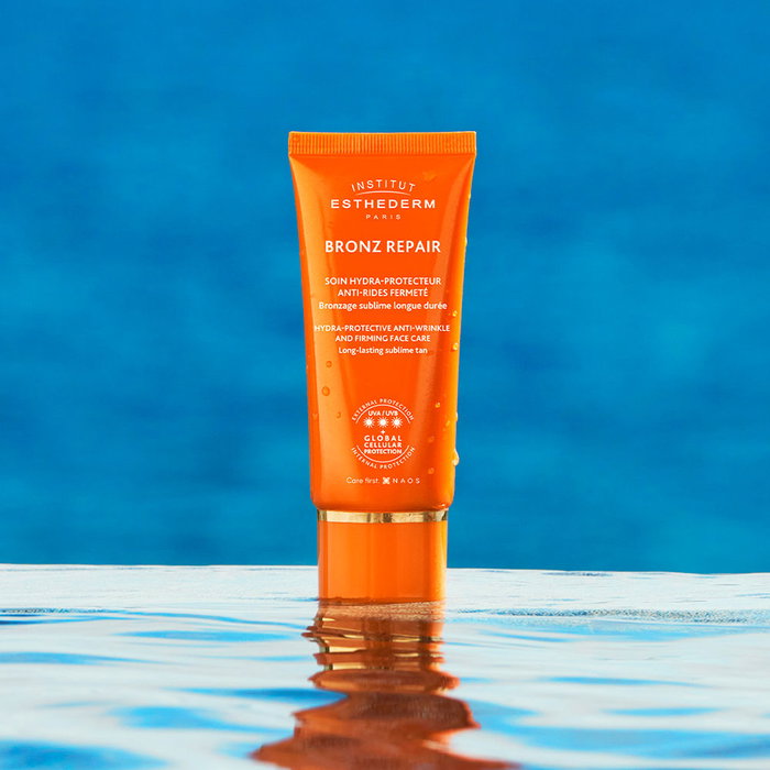 Institut Esthederm Repair Crema Solar Facial Anti-Arrugas FPS 50+ Protector UVA/UVB Antiedad 50 ml