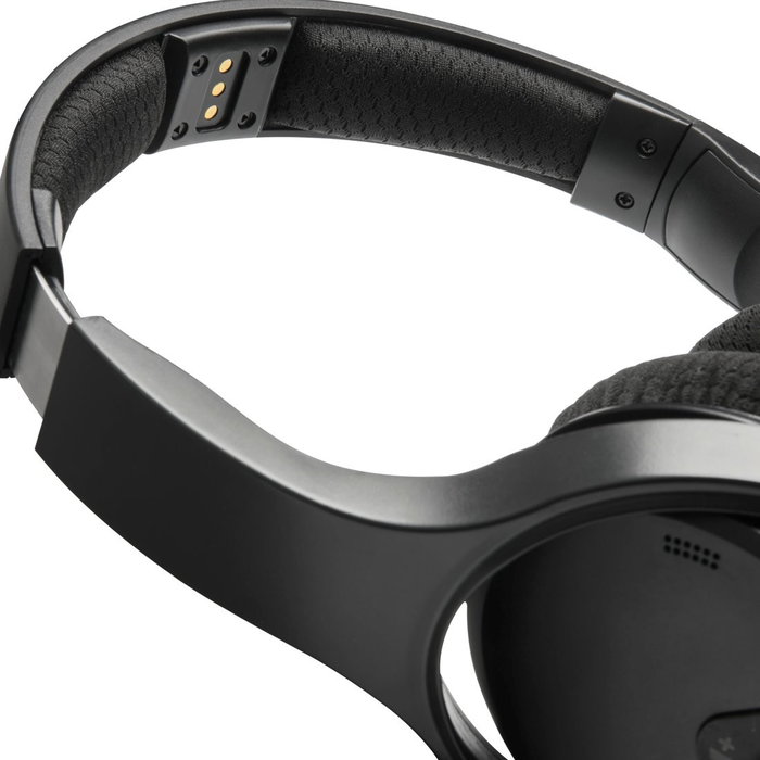 Hama Auriculares de Diadema Inalámbricos 2,4 GHz con Estación de Carga