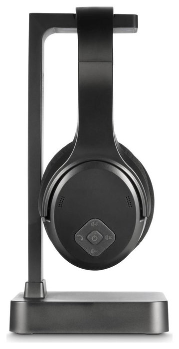 Hama Auriculares de Diadema Inalámbricos 2,4 GHz con Estación de Carga