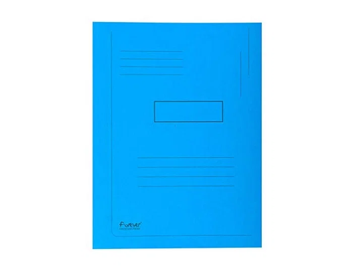 Exacompta Subcarpeta de Cartulina Reciclada A4 Azul