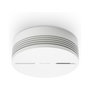 Netatmo NSA-DE Detector de Humo Inteligente con WiFi y Bluetooth, Detector Fotoeléctrico de Reflexión, Blanco, Superficie, Batería de 10 Años