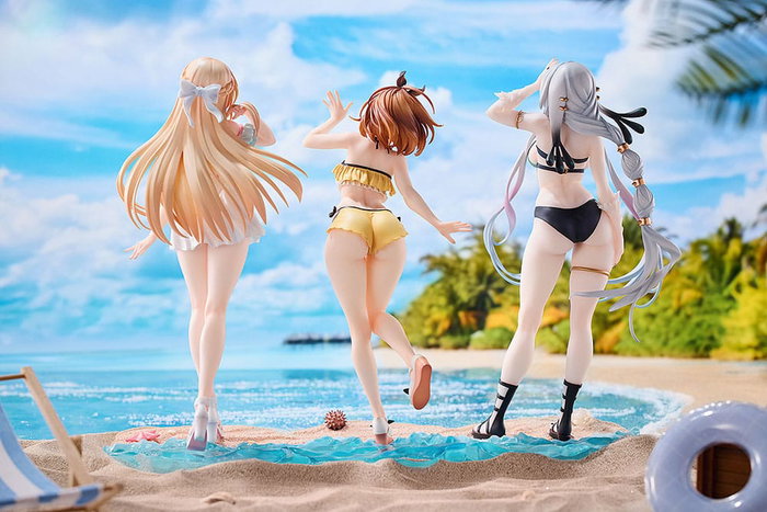 Atelier Ryza: Ever Darkness & the Secret Hideout PAck de 3 Estatuas PVC 1/7 Ryza, Klaudia, Lila: Swimsuit Ver.