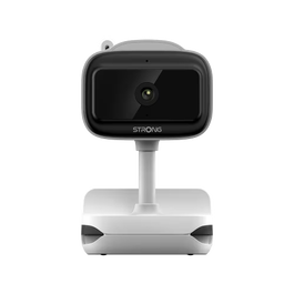 STRONG Cámara Babycam DOVY con Batería, 2K, Visión Nocturna, Luz Noc turna, Canciones, Detección de Llanto y Movimiento, Sensor de Temperatura y Humedad, Control por App