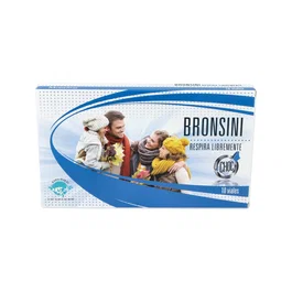 ESPADIET Bronsini 10Viales Vías Respiratorias Eucalipto Menta Limón
