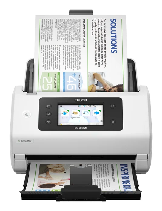 Epson WorkForce DS-900WN Escáner de Documentos Blanco con Wi-Fi y Red Epson WorkForce DS-900WN Escáner de Documentos Blanco con Wi-Fi y Red