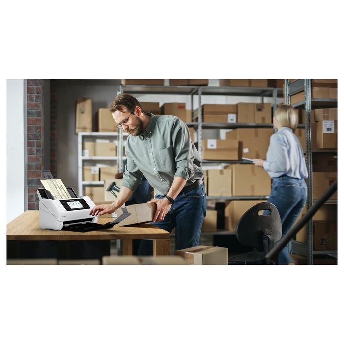 Epson WorkForce DS-900WN Scanner A4, WiFi, 70ppm/140ipm, Alimentador 100 hojas