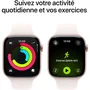 Apple Watch Series 11 GPS + Cellular 46 mm Caja de aluminio oro rosa Correa deportiva tono rubor claro M/L MFCJ4ZRA