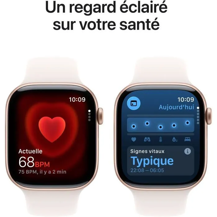 Apple Watch Series 11 GPS + Cellular 46 mm Caja de aluminio oro rosa Correa deportiva tono rubor claro M/L MFCJ4ZRA Apple Watch Series 11 GPS + Cellular 46 mm Caja de aluminio oro rosa Correa deportiva tono rubor claro M/L MFCJ4ZRA