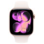 Apple Watch Series 11 GPS + Cellular 46 mm - Oro rosa con correa deportiva rubor claro M/L