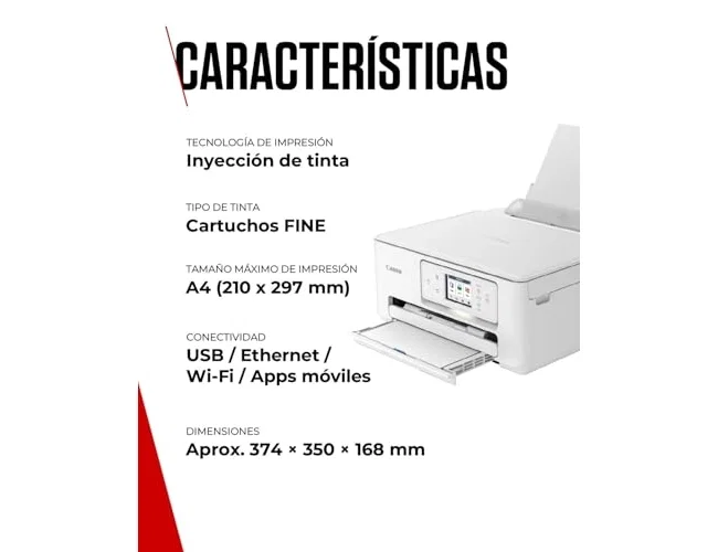 Canon PIXMA TS7650i Blanco