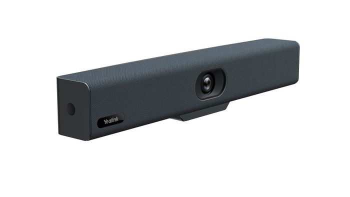 Yealink UVC34 Cámara web conferencias 4K AI, micrófono array 8, altavoz 5W, e-PTZ, Wi-Fi, USB, RJ-45, Plug and Play para salas