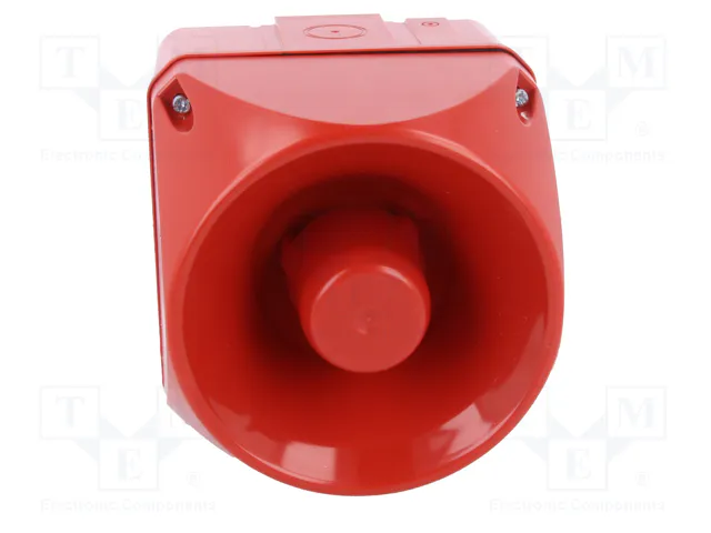 AUER SIGNAL ASM Sirena Roja 113dB 24-48V AUER SIGNAL ASM Sirena Roja 113dB 24-48V