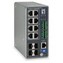 LevelOne IGP-1271 TURING Switch Industrial L3 Lite 12 Puertos, 240W PoE+, 4 SFP