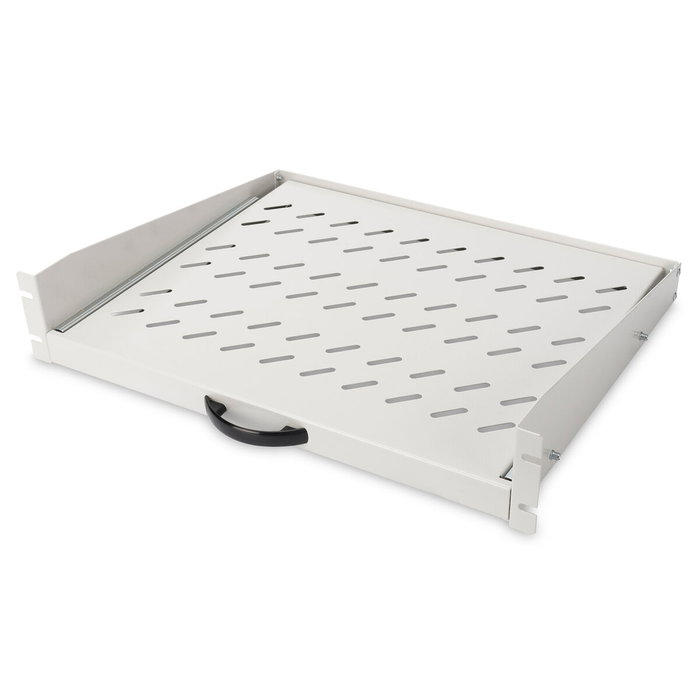 Digitus Balda extraíble de 2U para rack de 19 pulgadas, Gris
