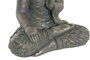 DKD Home Decor Figura de Buda Envejecido en Fibra de Vidrio 28x19x41 cm