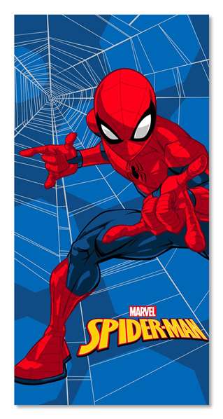 Safta Toalla de Algodón con Diseño Spider-Man "Hero" 70x140cm para Niños, Recomendada 3+ años Safta Toalla de Algodón con Diseño Spider-Man "Hero" 70x140cm para Niños, Recomendada 3+ años