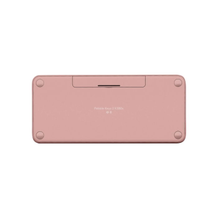 Logitech Teclado Bluetooth Pebble Keys 2 K380s Inalámbrico Delgado, Multidispositivo (3), Teclas Personalizables con Logi Options+, Plástico Reciclado, para Windows/macOS