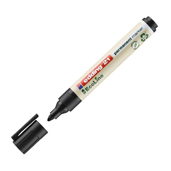 Edding EcoLine 21 Marcador Permanente Negro