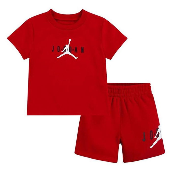 Conjunto Deportivo para Niños Nike Jordan Rojo 6-7 Años Conjunto Deportivo para Niños Nike Jordan Rojo 6-7 Años