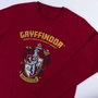 Cerdá Pijama Largo Single Jersey Harry Potter Hombre Talla XL Rojo Oscuro Adulto 17+